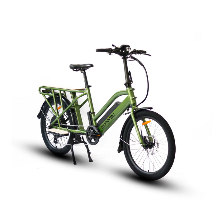 Eunorau MAX-CARGO 2.0 24' Wheel 48V 750W Long Trail Cargo Electric Bike