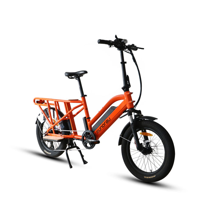 Eunorau G30-CARGO 48V 500W Hub Motor Electric Long Trail Dual Battery Bike