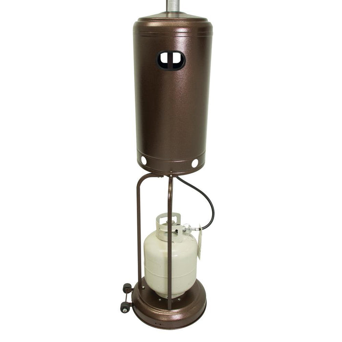 RADtec 96" Real Flame Propane Patio Heater - Antique Bronze Finish (40,000 BTU)