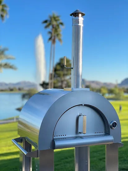 KoKoMo Grills 32” Wood Fired Stainless Steel Pizza Oven KO-PIZZAOVEN