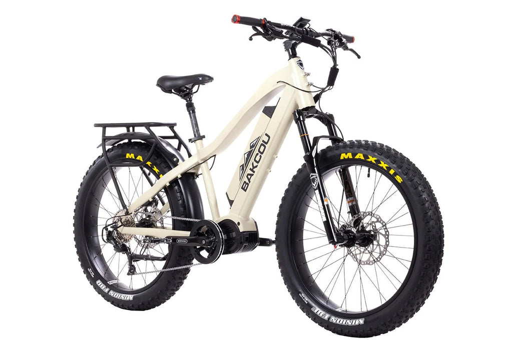 Bakcou Mule 1000W Fat Tire Electric Mountain Bike Bafang Ultra Mid Drive Motor