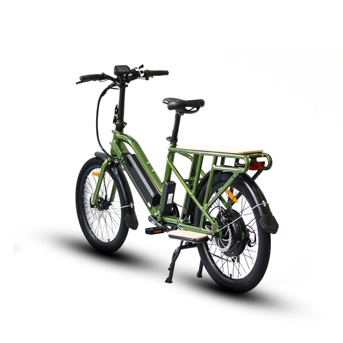 Eunorau MAX-CARGO 2.0 24' Wheel 48V 750W Long Trail Cargo Electric Bike