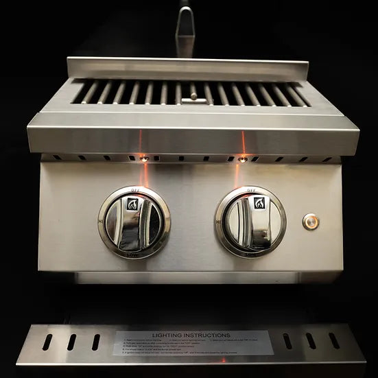 KoKoMo Grills Professional Double Side Burner KO-BAK2BG-PRO