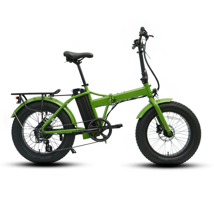 Eunorau E-FAT-MN 48V 500W Foldable Step Over Fat Tire Electric Bike