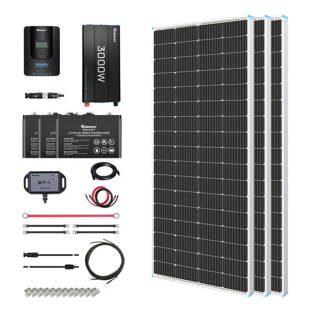 Renogy 600W 12V General Off-Grid Solar Kit