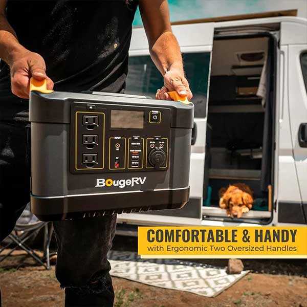 BougeRV NCM 1100Wh Portable Power Station ISE120M