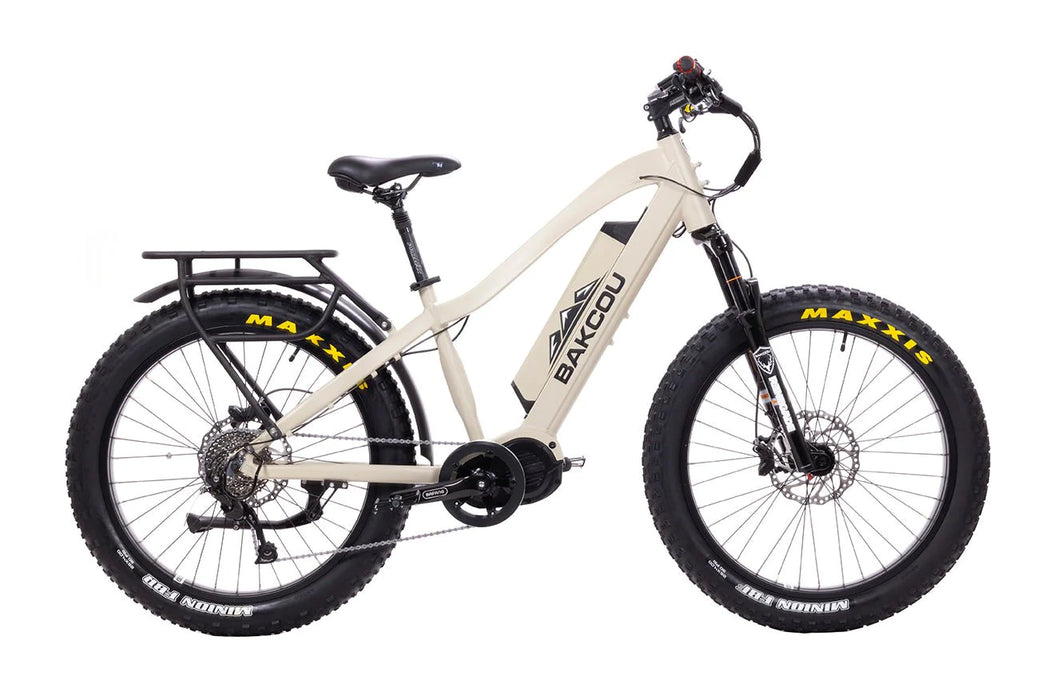 Bakcou Mule 1000W Fat Tire Electric Mountain Bike Bafang Ultra Mid Drive Motor