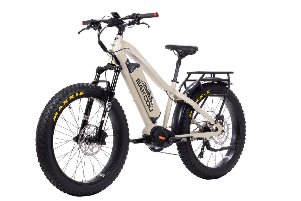 Bakcou Mule 1000W Fat Tire Electric Mountain Bike Bafang Ultra Mid Drive Motor