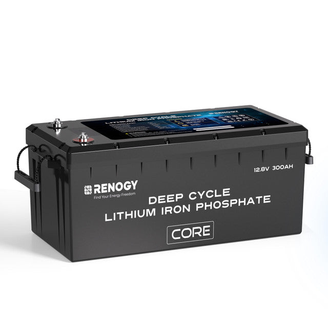 Renogy 12V 300Ah Core Series Deep Cycle Lithium Iron Phosphate Battery With Self-Heating