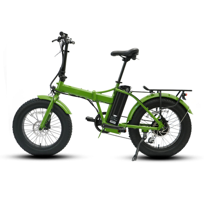 Eunorau E-FAT-MN 48V 500W Foldable Step Over Fat Tire Electric Bike