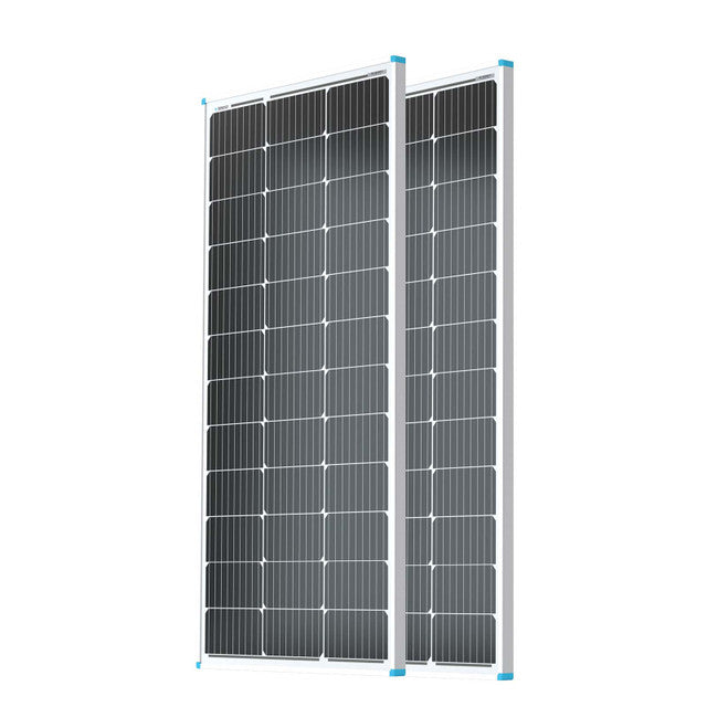 Renogy 100 Watt 12 Volt Rigid Monocrystalline Solar Panel (Compact Design)