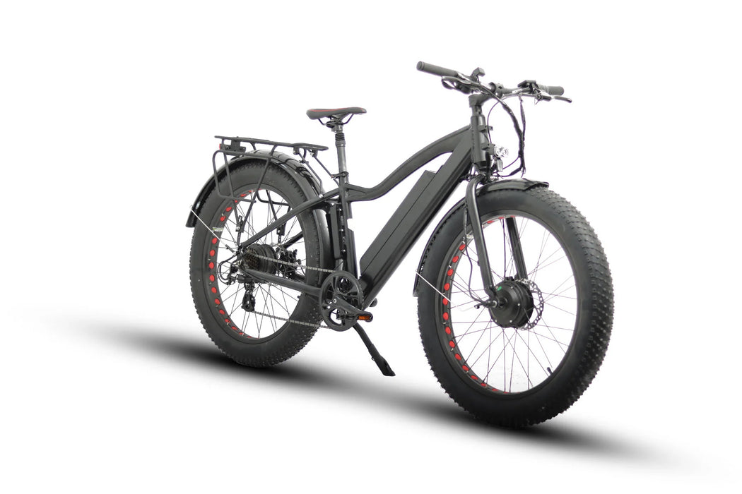 Eunorau FAT-AWD 48V 250W+350W Dual Motors All Terrain Electric Bike