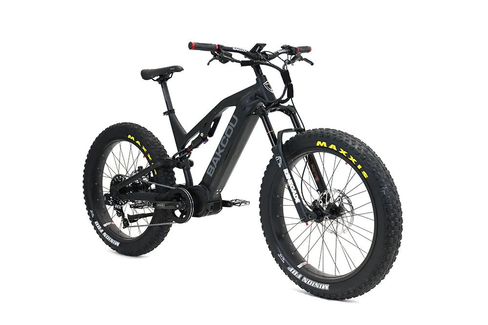 Bakcou Scout 1500W Full Suspension Fat Tire Mountain Electric Bike