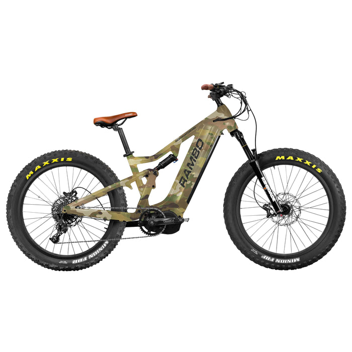 Rambo 1000W Dominator HD Full Suspension Xtreme Performance Electric Bike