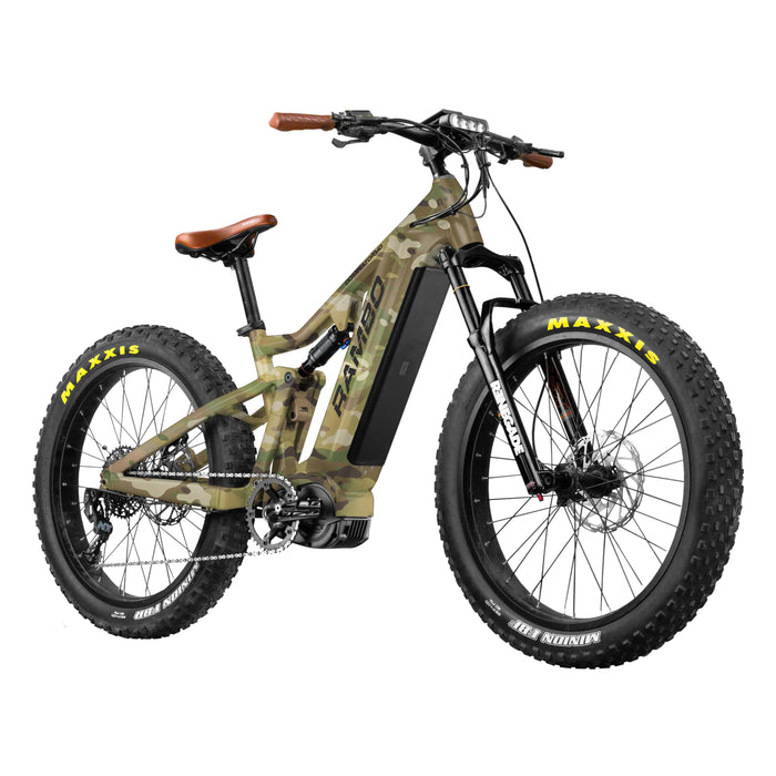 Rambo 1000W Dominator HD Full Suspension Xtreme Performance Electric Bike