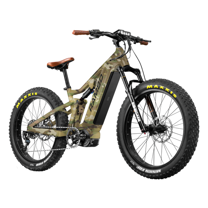 Rambo 1000W Dominator HD Full Suspension Xtreme Performance Electric Bike