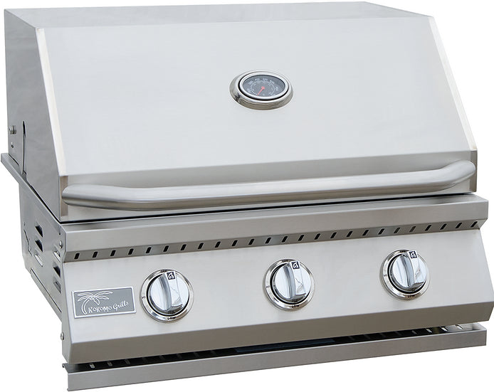 KoKoMo Grills 26” 3 Burner Built In Grill KO-BAK3BG