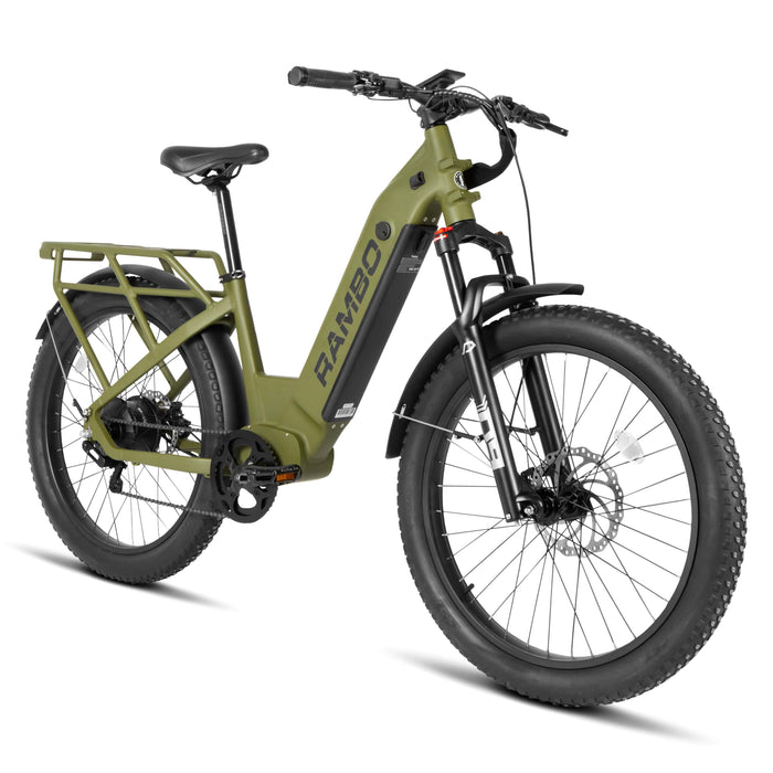 Rambo 1000W Nomad 2.0 High Performance Electric Bike