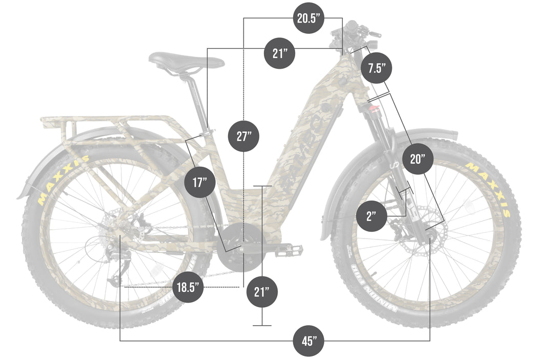 Rambo 1000W Rebel 2.0 Xtreme Performance Electric Bike