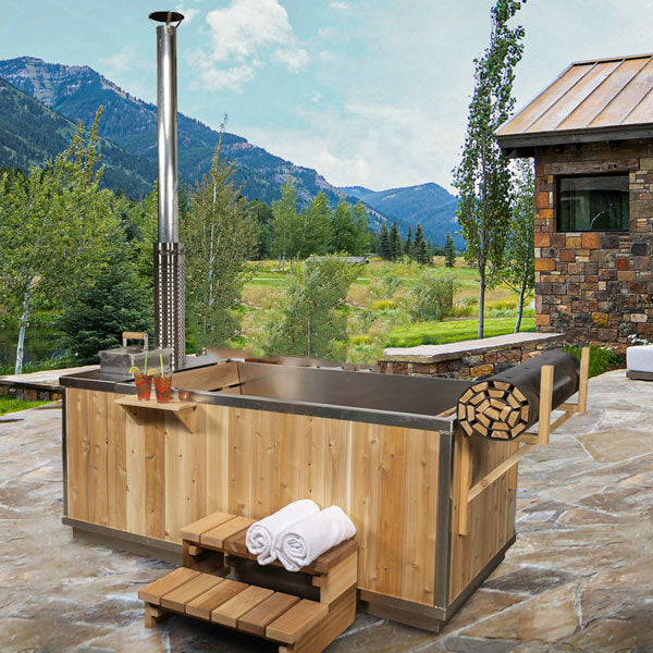 Dundalk LeisureCraft CT The Starlight Wood Burning Hot Tub CT372W