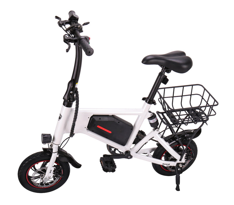 GlareWheel 12" Urban Fashion Foldable Electric Bike EB-X5