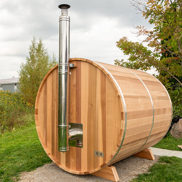 Dundalk LeisureCraft CT Harmony Barrel Sauna CTC22W