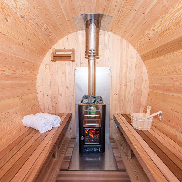 Dundalk LeisureCraft CT Tranquility Barrel Sauna CTC2345W