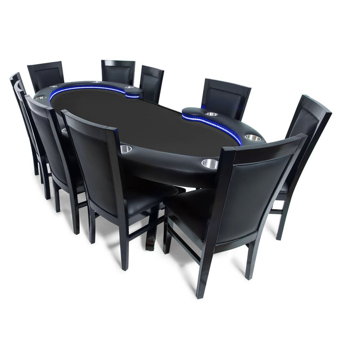 BBO Poker Tables Lumen HD LED Poker Table 2BBO-LUM