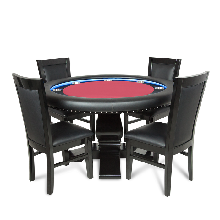 BBO Poker Tables Ginza LED Round Poker Table 2BBO-GINZ