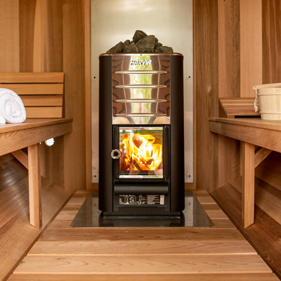 Dundalk LeisureCraft CT Tranquility Barrel Sauna CTC2345W