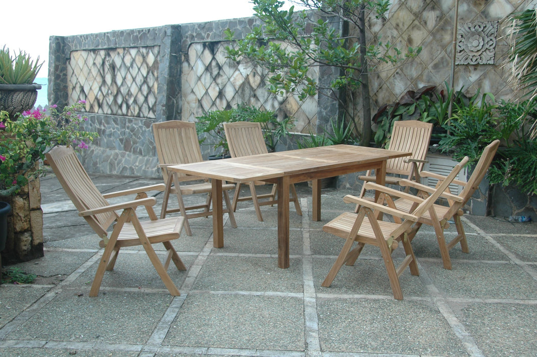 Anderson Teak Bahama Katana 7-Pieces Dining Set SET-1