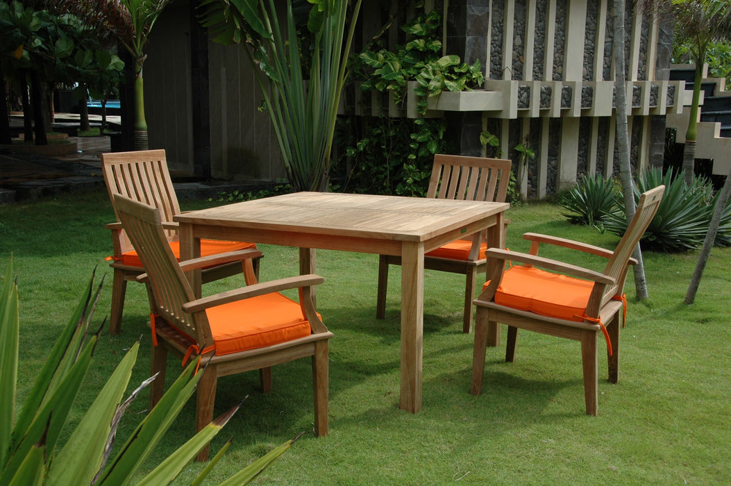 Anderson Teak Windsor Brianna 5-Pieces Dining Table Set SET-103