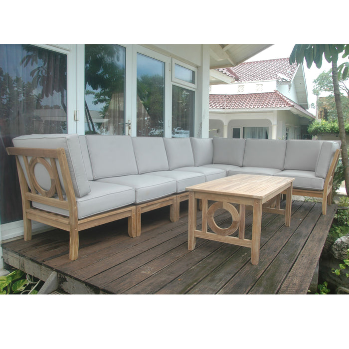 Anderson Teak Natsepa 8-Pieces Modular Set SET-136