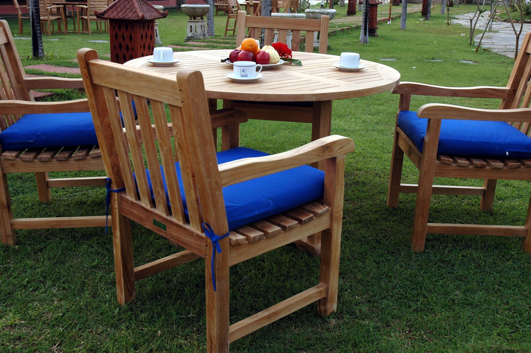 Anderson Teak Tosca Classic Armchair 5-Pieces Dining Set SET-27