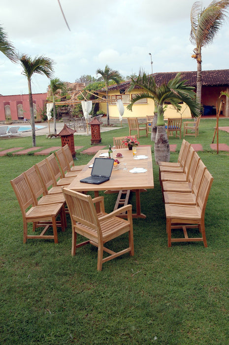 Anderson Teak Valencia Rialto 15-Pieces Dining Set SET-33