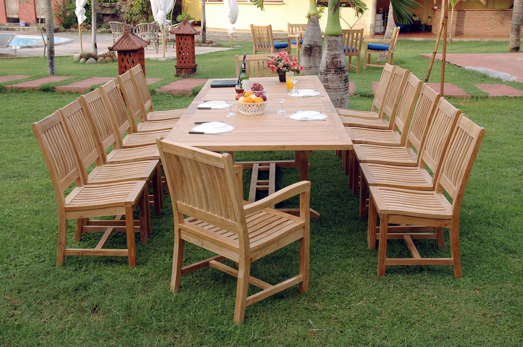 Anderson Teak Valencia Rialto 15-Pieces Dining Set SET-33