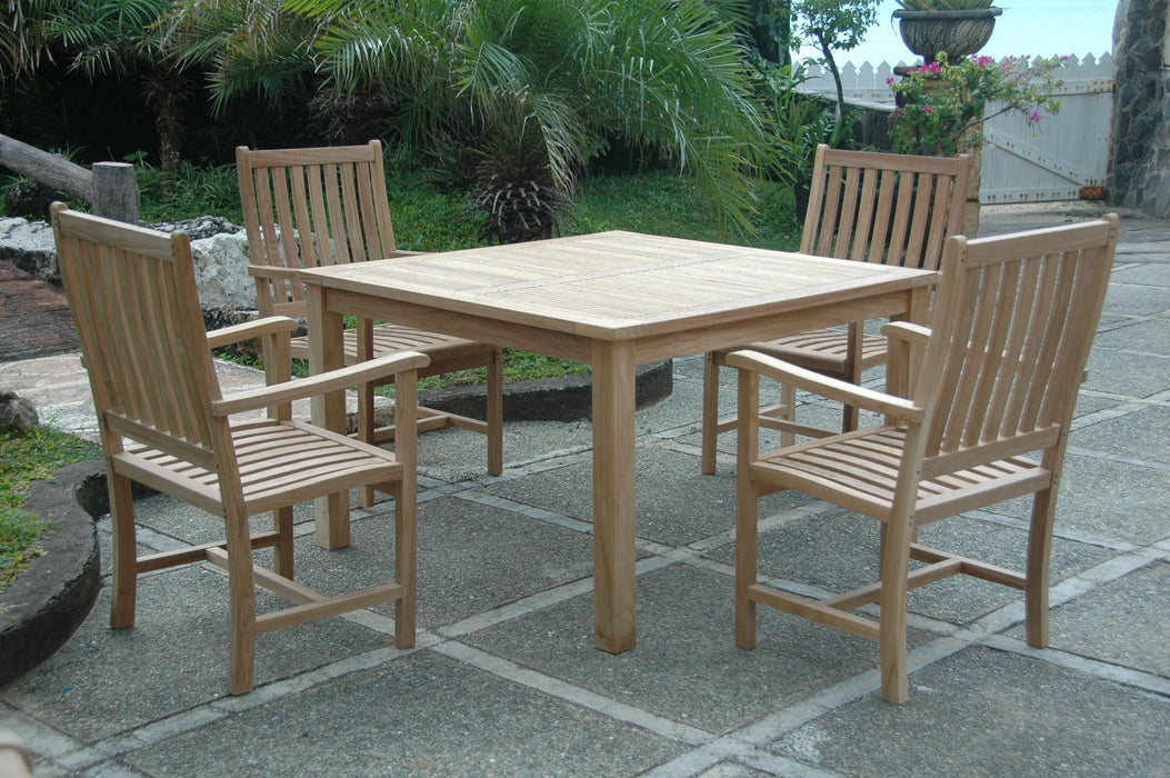 Anderson Teak Windsor Wilshire 5-Pieces Dining Set SET-61