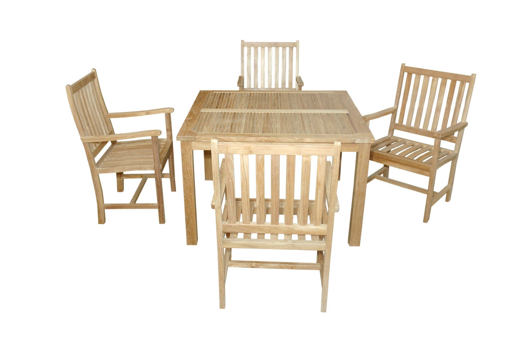 Anderson Teak Windsor Wilshire 5-Pieces Dining Set SET-61