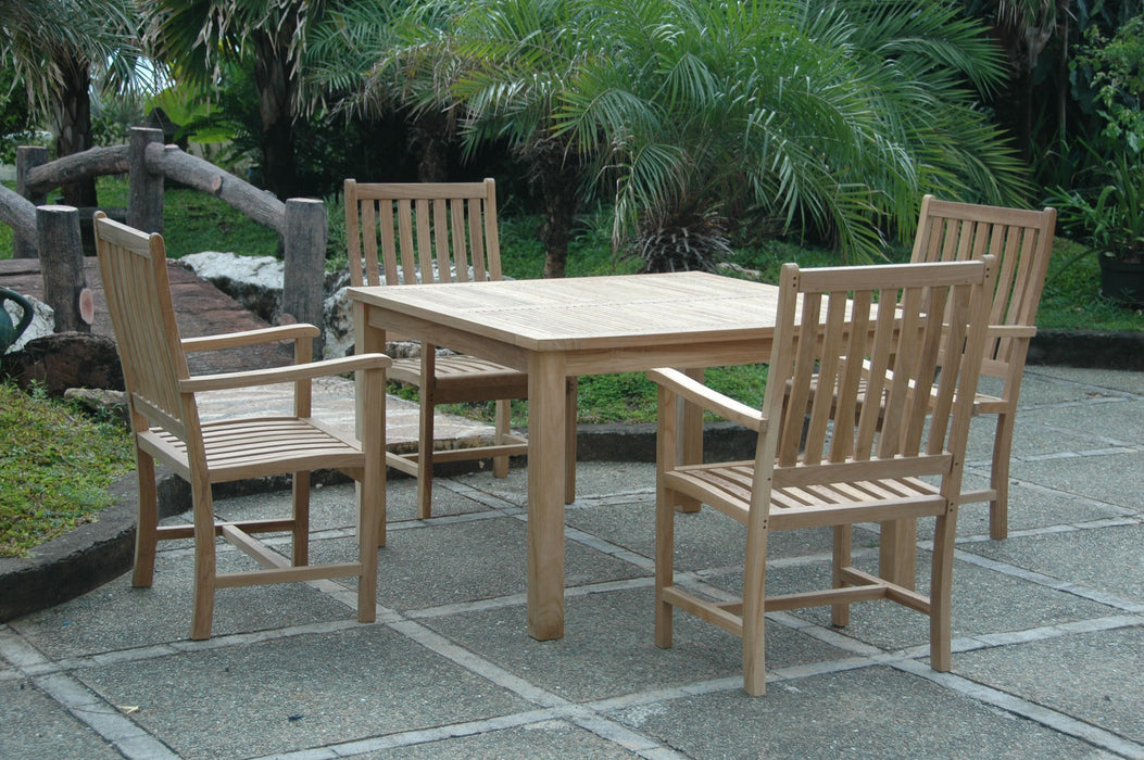 Anderson Teak Windsor Wilshire 5-Pieces Dining Set SET-61