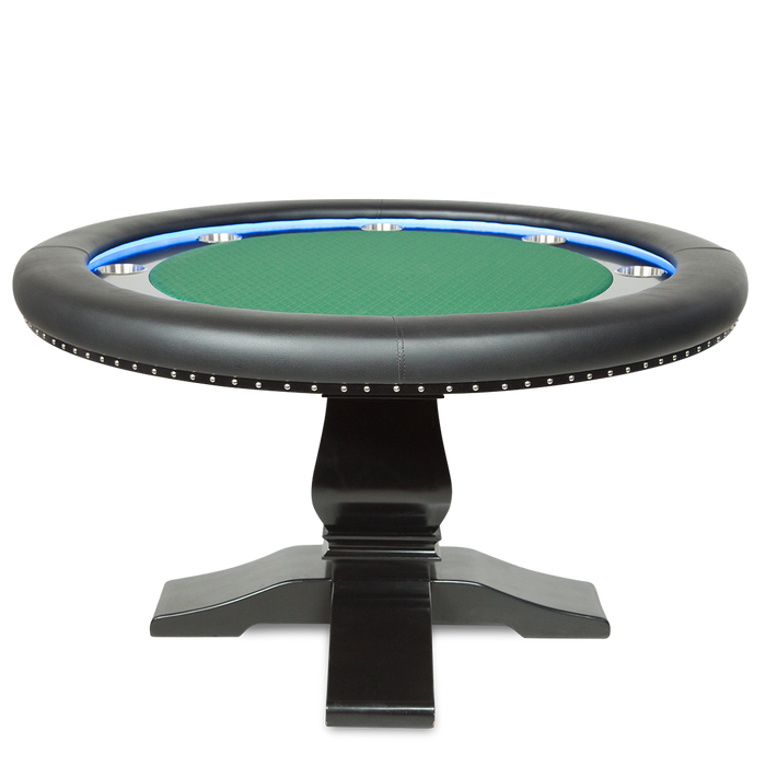 BBO Poker Tables Ginza LED Round Poker Table 2BBO-GINZ