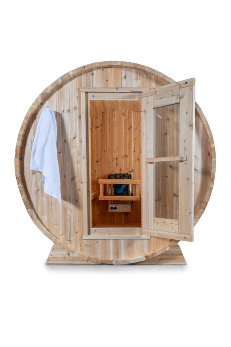 Dundalk LeisureCraft CT Harmony Barrel Sauna CTC22W