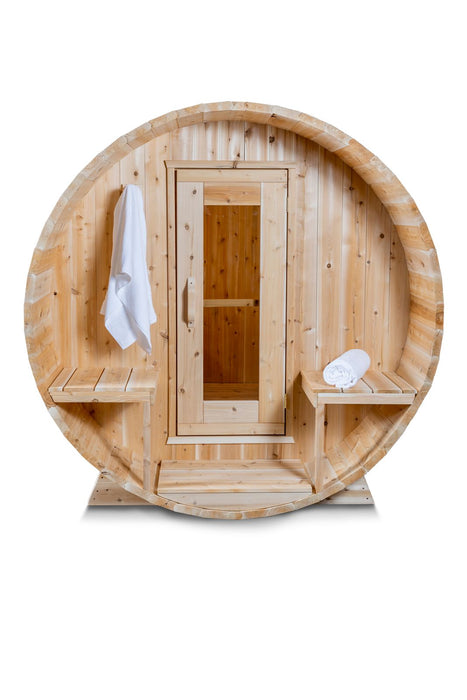 Dundalk LeisureCraft CT Serenity Barrel Sauna CTC2245W