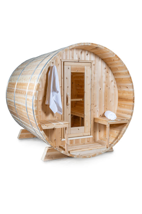 Dundalk LeisureCraft CT Serenity Barrel Sauna CTC2245W