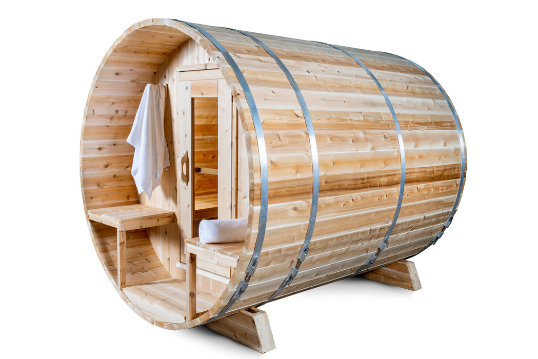 Dundalk LeisureCraft CT Serenity Barrel Sauna CTC2245W