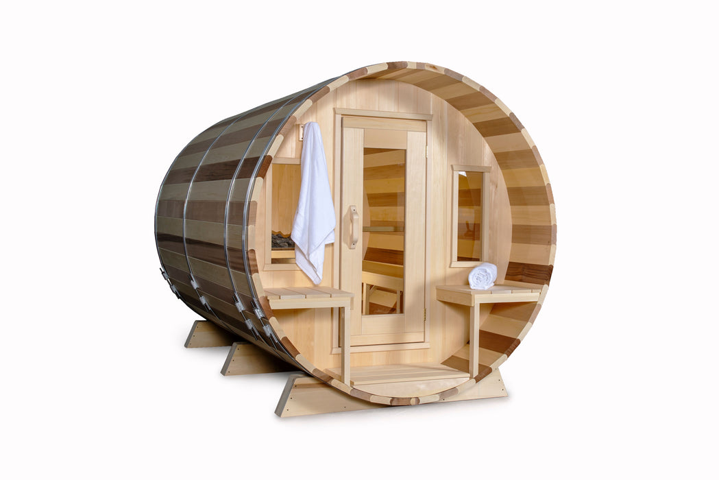 Dundalk LeisureCraft CT Tranquility Barrel Sauna CTC2345W