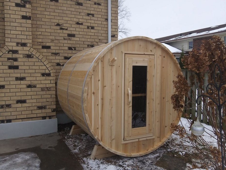 Dundalk LeisureCraft CT Harmony Barrel Sauna CTC22W