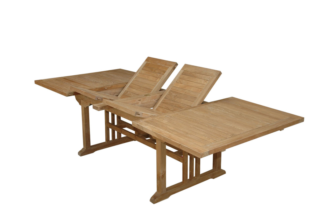 Anderson Teak Sahara Rialto 13-Pieces Rectangular Dining Set SET-08